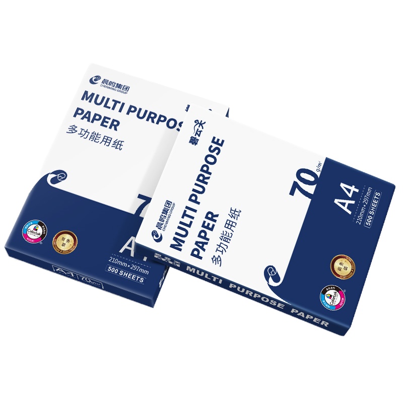 晨鸣碧云天商务装多功能复印纸 70克A4 500张/包 6包/件