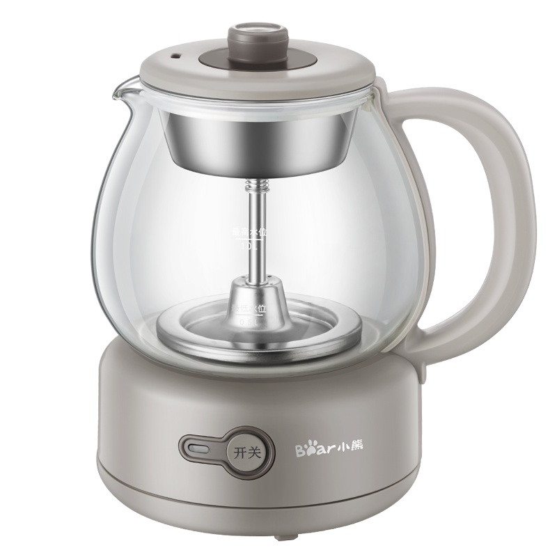 小熊(Bear)煮茶器ZCQ-A10Q1 小型家用全自动喷淋式冲泡电茶炉电热蒸汽泡煮茶壶黑茶普洱养生壶苏宁自营