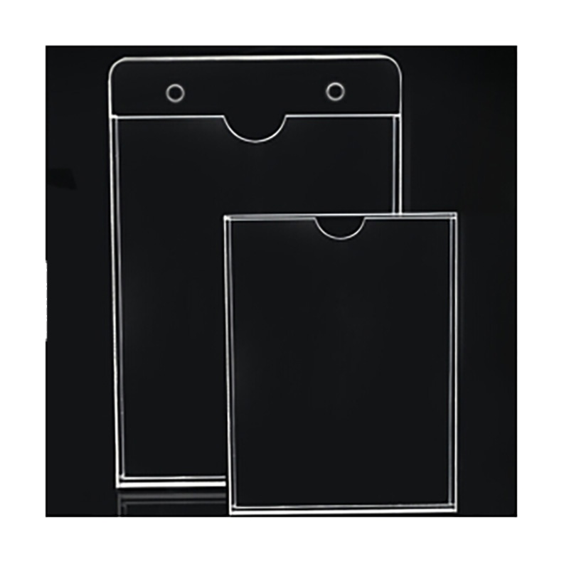 责任人5mm亚克力背喷+插槽 8*6cm