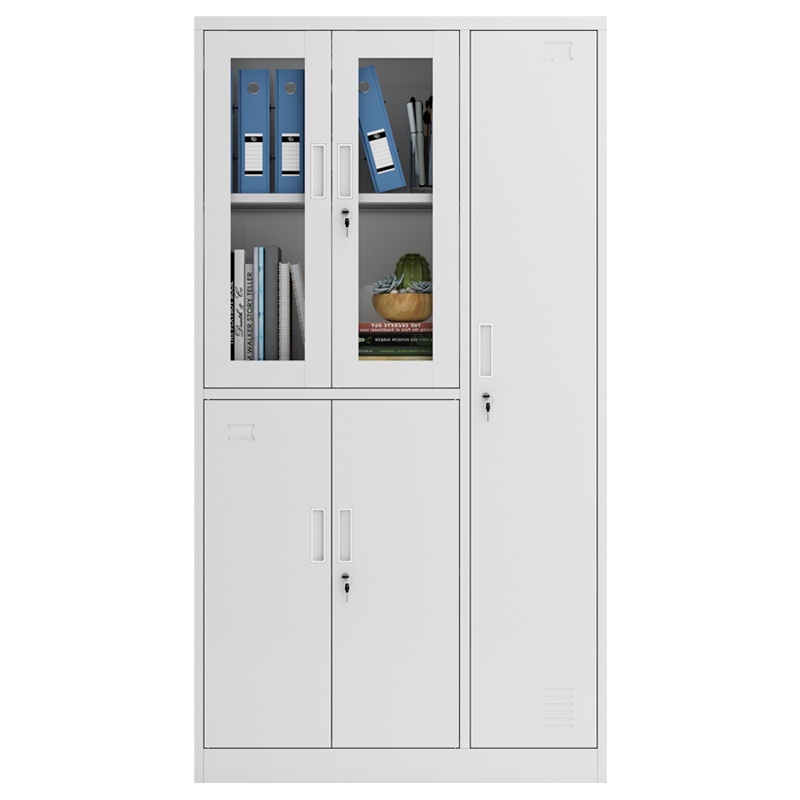 匡大 文件柜铁皮档案柜办公柜五门更衣柜钢制储物柜