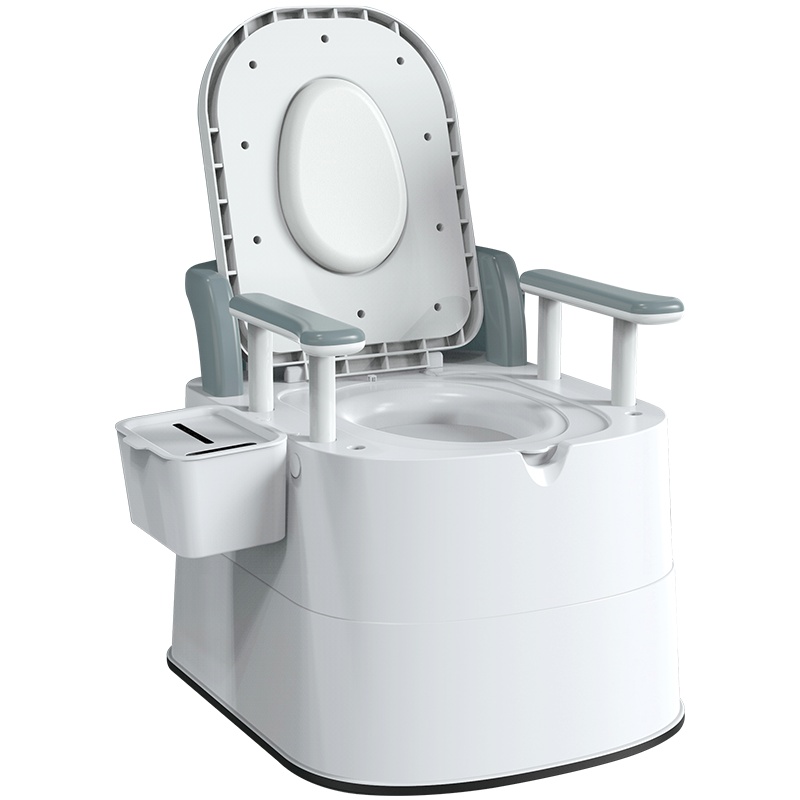 优勤移动马桶孕妇老人坐便器病人便盆便携式塑料尿盆成人室内简易坐便椅家用蹲厕尿桶椅