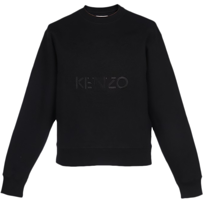 KENZO 高田贤三 男士 棉质加绒款圆领长袖卫衣运动衫 FA6 5SW113 4XI