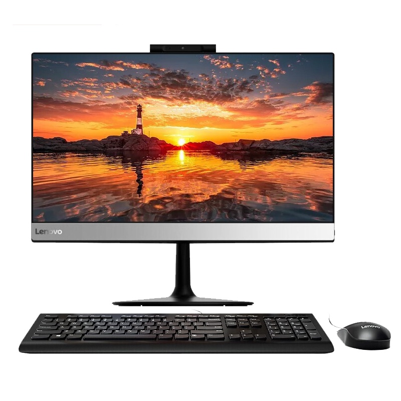 联想(lenovo)扬天 S4350(黑色) G4900T 4G1T/无光驱/集成/可俯仰底座/WIN10/21.5