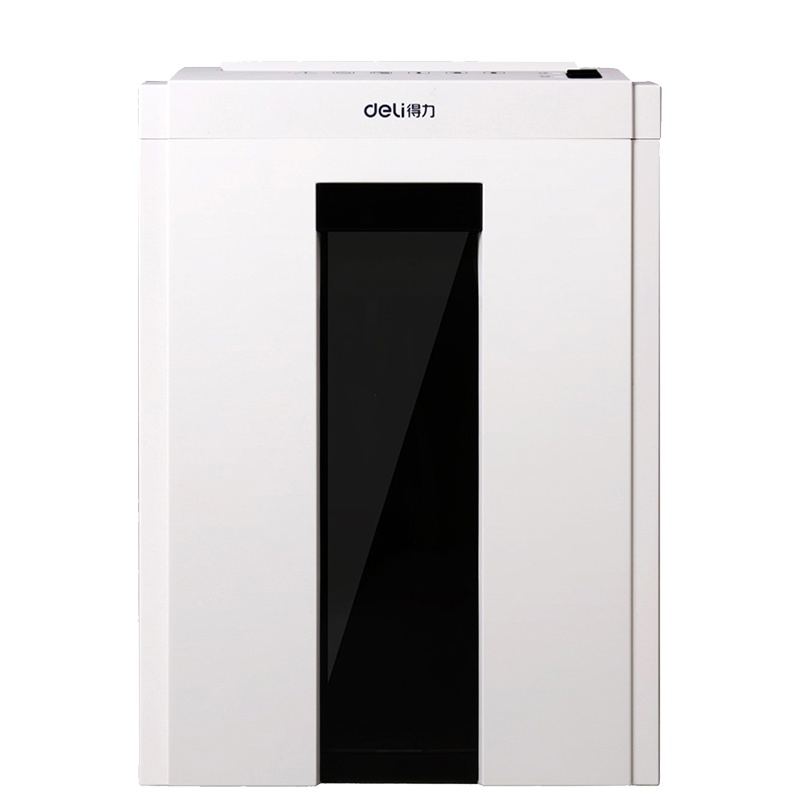 得力(deli)9951碎纸机 一次碎纸8张 碎纸机 电动粉碎机 4级保密迷你粉碎机 大功率碎纸机