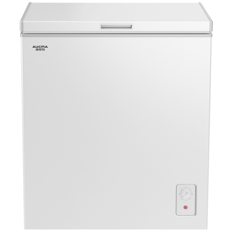 澳柯玛家用顶开门单温冰柜卧式大容量冷藏保鲜冷冻两用单温冷柜143升一级能效家用冷柜BC/BD-143NE