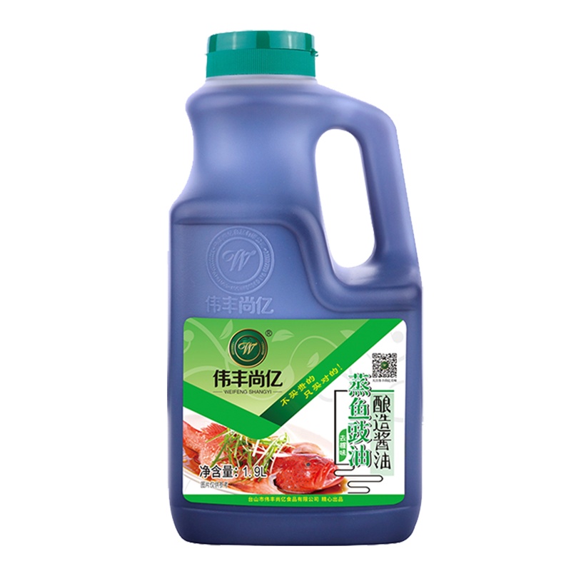 伟丰尚亿海鲜清蒸鱼酱油凉拌炒菜炒饭干锅蘸酱调料家用蒸鱼豉油调料1.9L