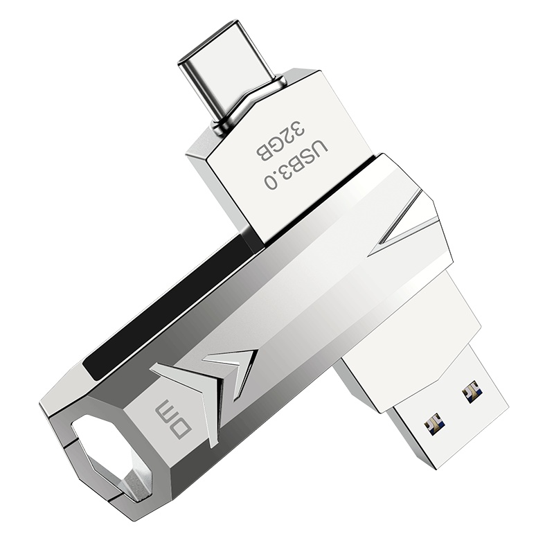 DM 32GB Type-c USB3.0 U盘 法师PD098系列 安卓手机电脑两用车载高速优盘
