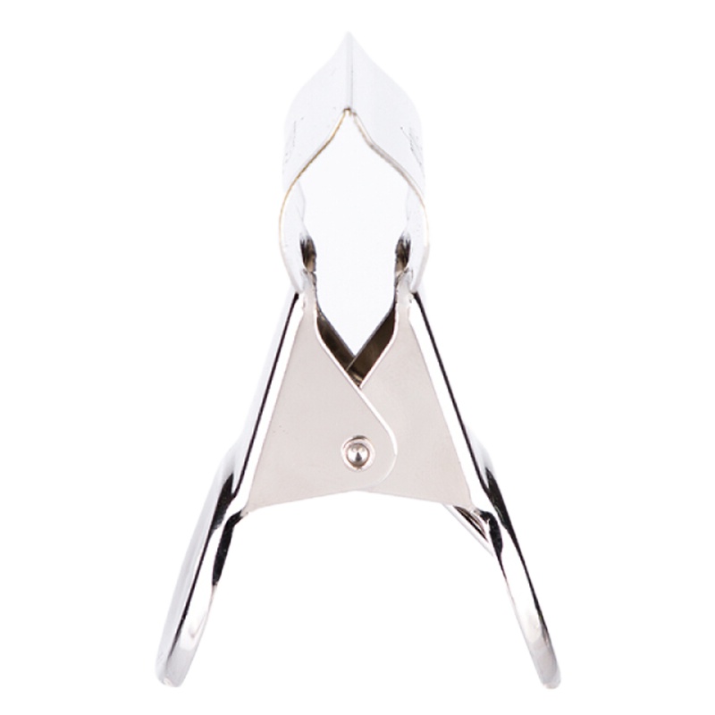 广博(GuangBo) PJ5204 票夹38MM圆形不锈钢72只办公收纳夹 圆形票夹子票据夹