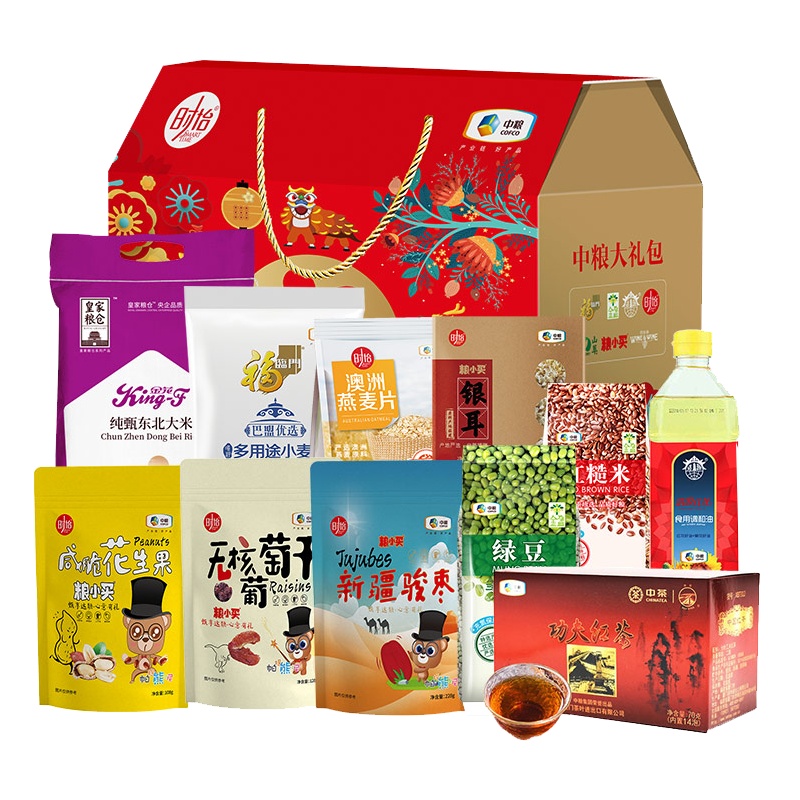 中粮家宴营养家通用大礼包D型(5224g+900ml)