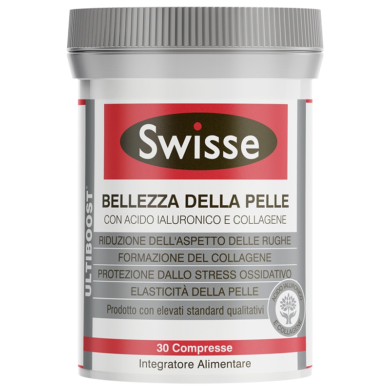 Swisse斯维诗口服玻尿酸水光片 30粒/瓶 膳食营养补充剂