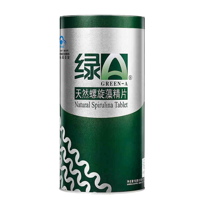绿A 螺旋藻精片300粒 保健食品蓝帽认证 藻类