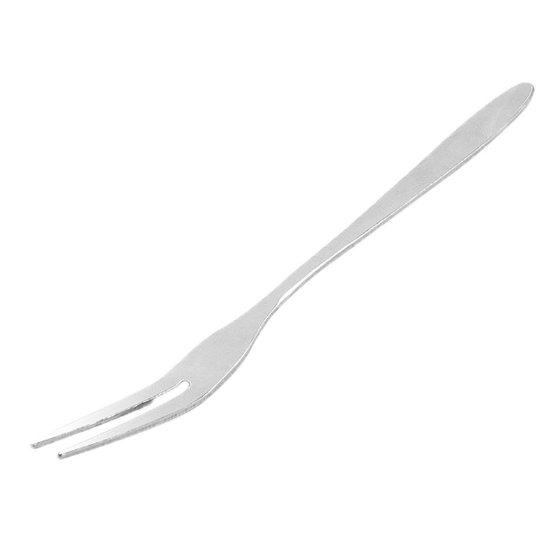 番易 不锈钢水果叉甜品叉家用创意插果签水果点心蛋糕小叉子