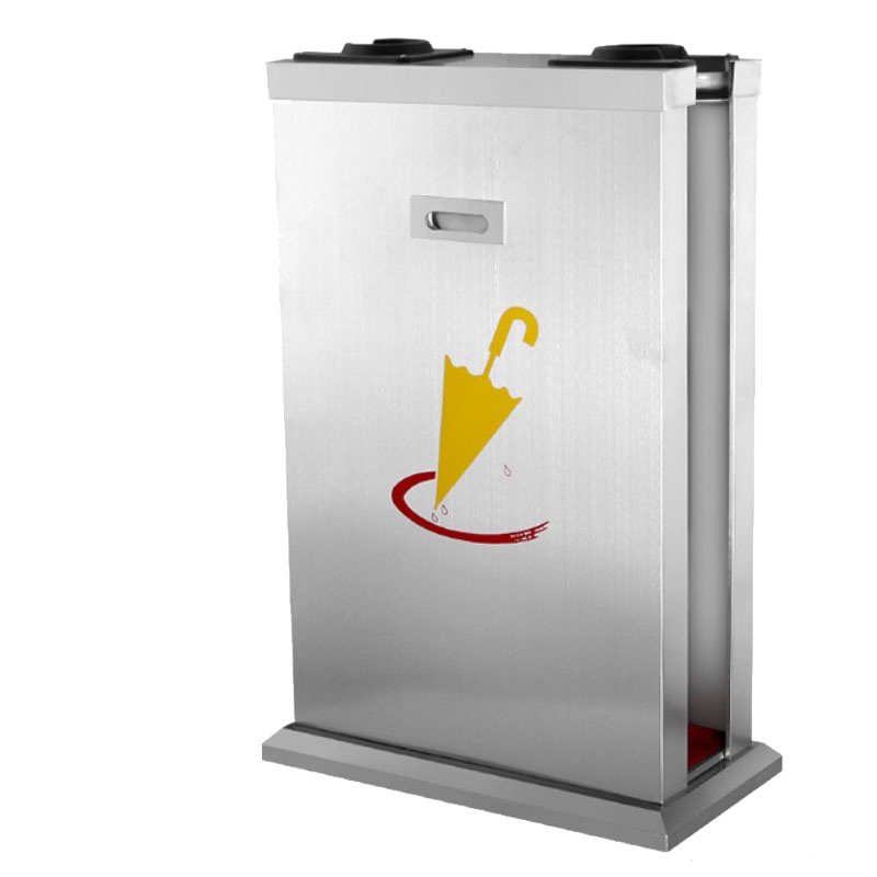 冰禹 BY-2333 不锈钢自动伞套机 双头自动伞袋机 套伞机 雨伞架收纳筒 雨伞机 酒店商场伞套机 不锈钢双头