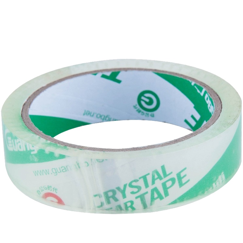 广博FX-64透明胶带12卷装24mm*50y透明文具胶带 封箱胶带 胶布 宽胶带 封箱带/胶布/封箱器