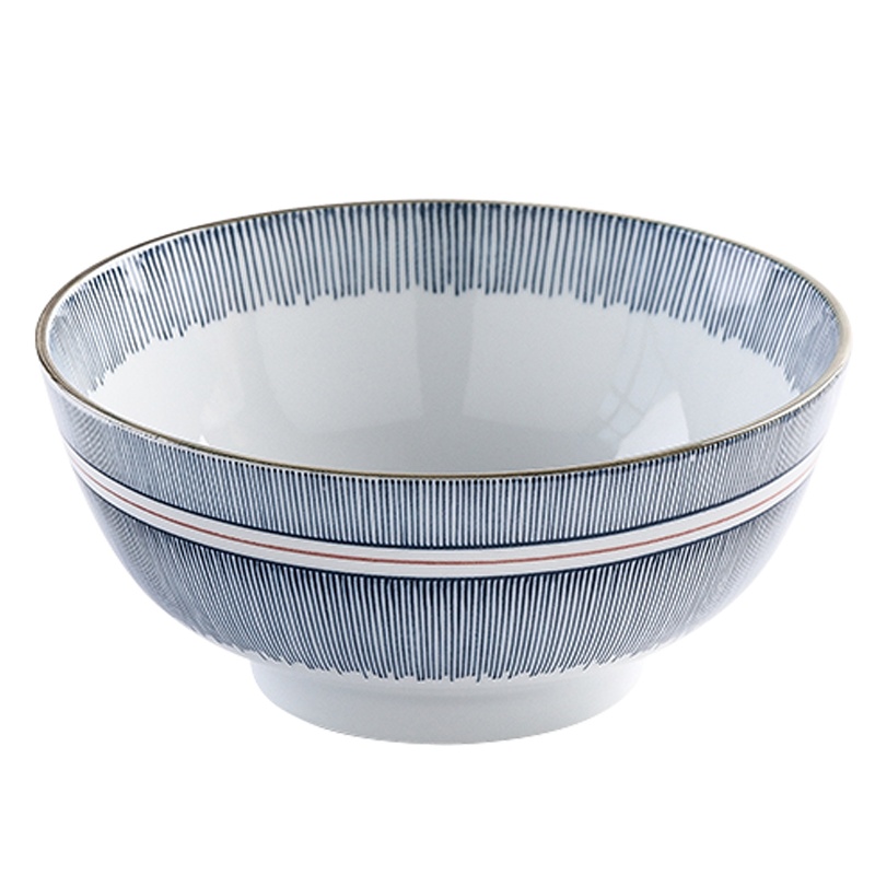 景德镇国产日式陶瓷釉下彩大汤碗面碗微波炉适用8英寸