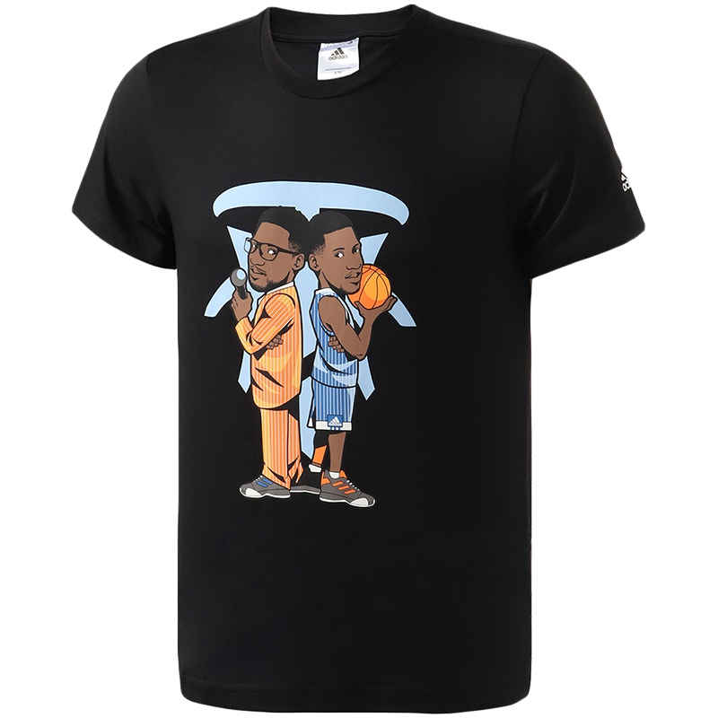 【自营】阿迪达斯男短袖T恤麦迪篮球文化休闲运动服装DZ0688
