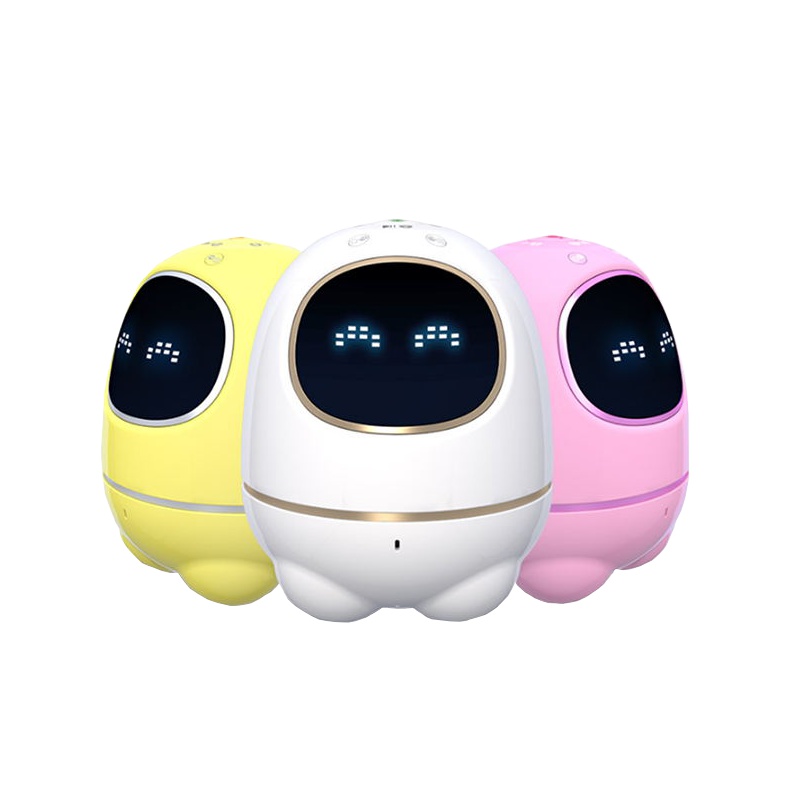 科大讯飞机器人阿尔法蛋超能蛋智能机器人儿童学习早教玩具国学教育智能对话陪伴机器人 学习机器人 语音控制陪伴黄色超能蛋