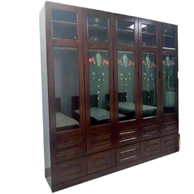 心业橡木实木柜XY-XMXFG21备勤更衣柜(仅在线下销售,仅供安徽政府部门批量采购)