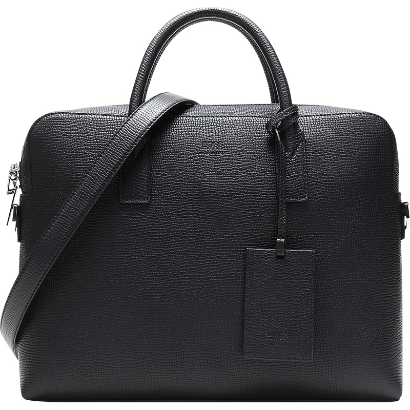 HUGO BOSS 雨果博斯 男士牛皮手提包单肩斜挎包公文包 50417203