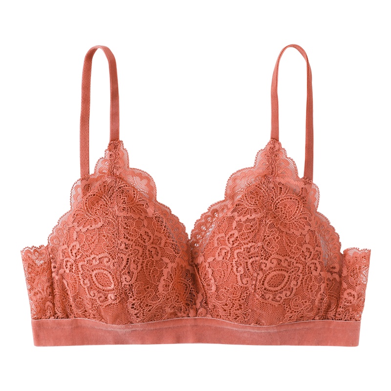 俞兆林新品2020夏季新款内女性感蕾丝美背法式三角杯无钢圈文胸女