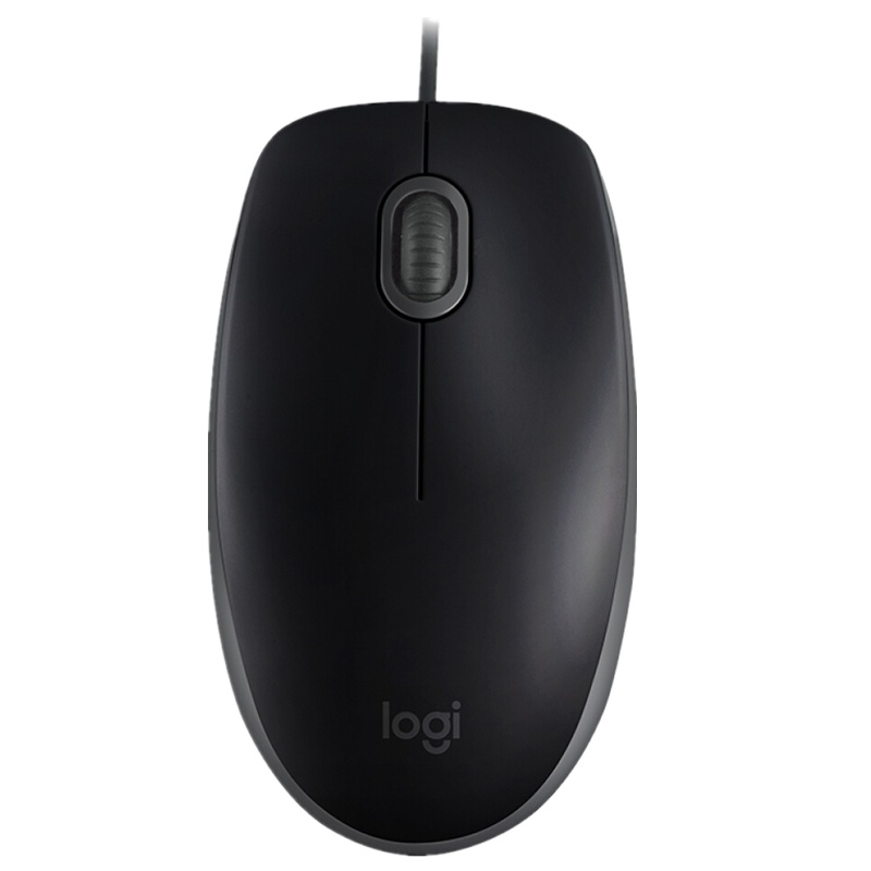 罗技(Logitech)M110静音有线鼠标 笔记本台式电脑游戏家用商务办公光电男女