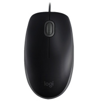 罗技(Logitech)M110静音有线鼠标 笔记本台式电脑游戏家用商务办公光电男女