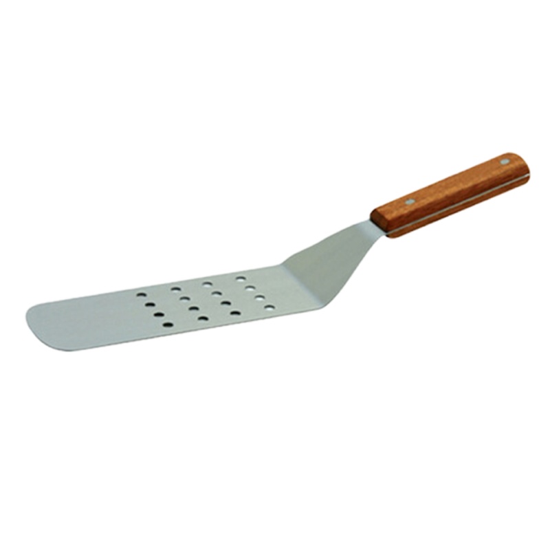 煎饼工具斜口铲烧烤店小号料理铲 铁板煎铲厨师专用36.5*7.3cm 2个