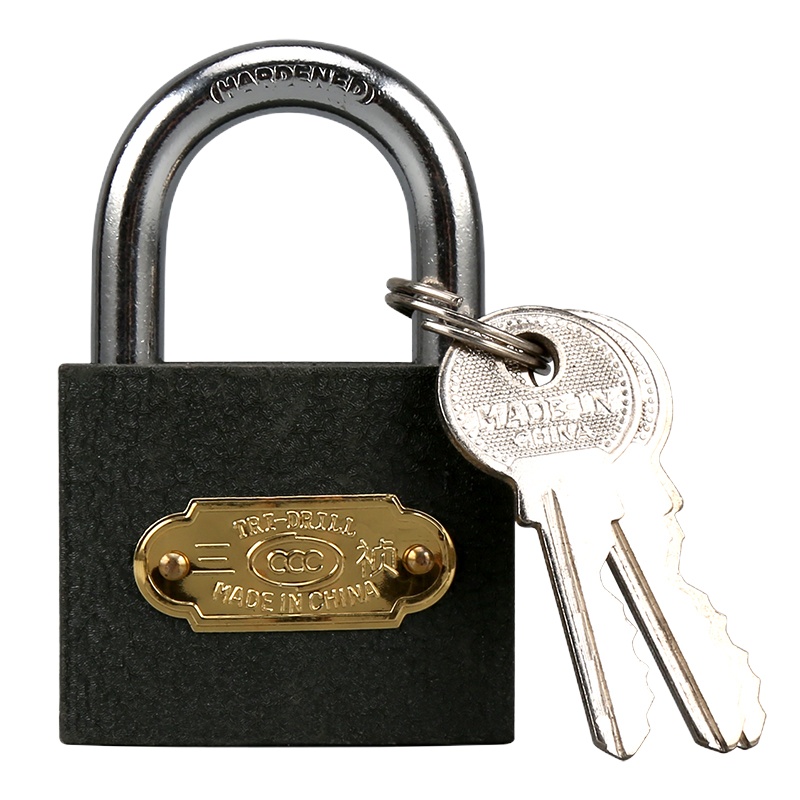 企购优品铁挂锁套装 抽屉锁柜门锁防盗窗锁 水电表箱锁旅行箱包锁 大号50mm