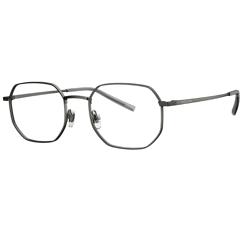 BOLON暴龙新款光学镜复古近视镜男女潮 金属框眼镜框架BJ7107