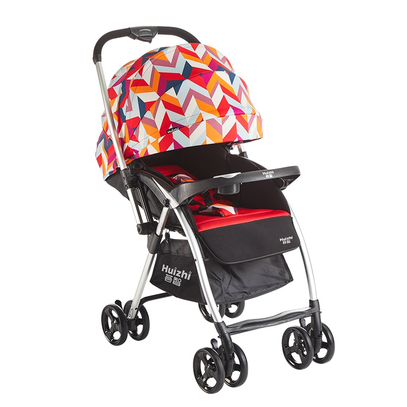 荟智(Huizhi)婴儿推车可坐可躺轻便折叠双向推行净重4.9KG承重15KG多功能便携婴儿车玉兔HC800
