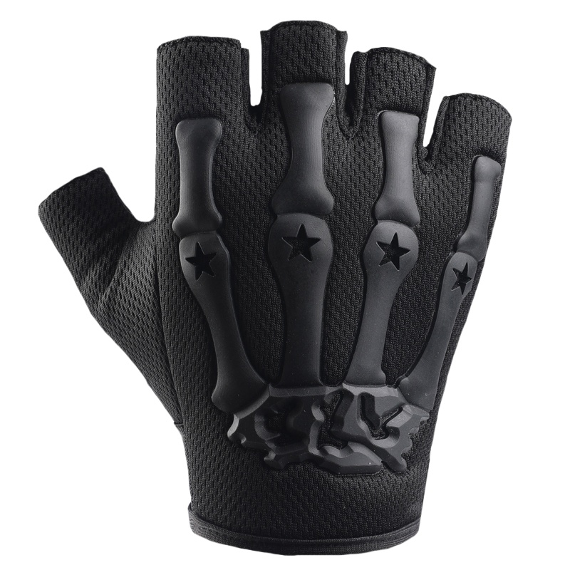 蒙斯朗瑞运动手套男户外战术半指手套防滑钓鱼开车透气军迷健身格斗山地车骑行手套
