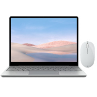 [配微软蓝牙鼠标]微软(Microsoft)Surface Laptop Go 128G 十代i5 8G内存 12.4英寸 触控屏 亮铂金 轻薄便携笔记本电脑 网课 移动办公轻薄本
