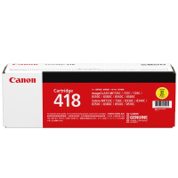 佳能（Canon） CRG 418 Y 硒鼓 2900页 黄色 （适用 MF8350cdn/MF8380cdw） （支）