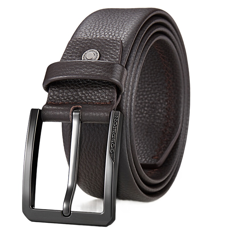 金利来（Goldlion)男式皮带针扣腰带时尚简约商务皮带