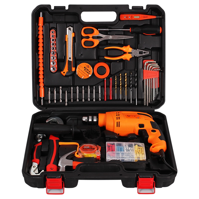 [苏宁自营] 工具家 家用冲击钻套装 电钻 / 电动螺丝刀 GI550RE-Lux