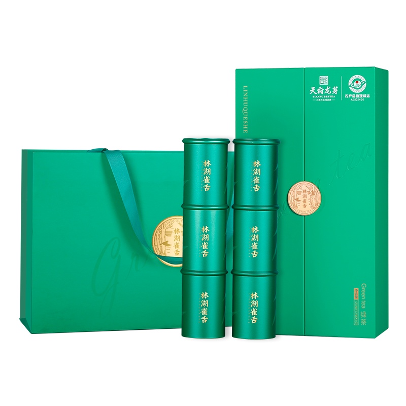 川红 2021年明前雀舌绿茶高端礼盒款120g