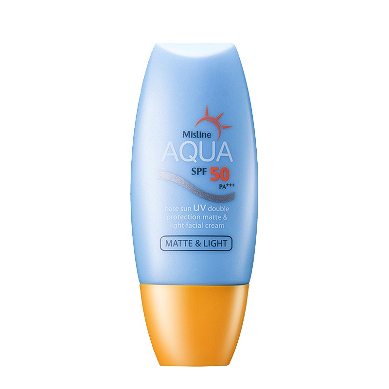 Mistine 蜜丝婷 新版小黄帽面部水润养肤防晒霜乳40mlSPF50+敏感肌适用