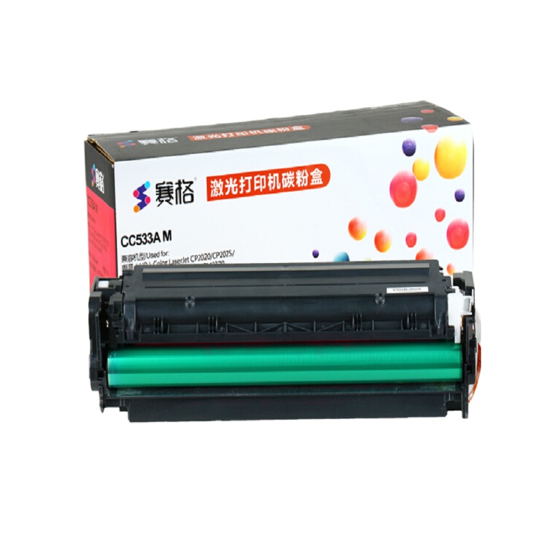 赛格彩鼓CC533A M 易加粉适用HP Laserjet 2025/2320 Canon MF8380 LBP7200