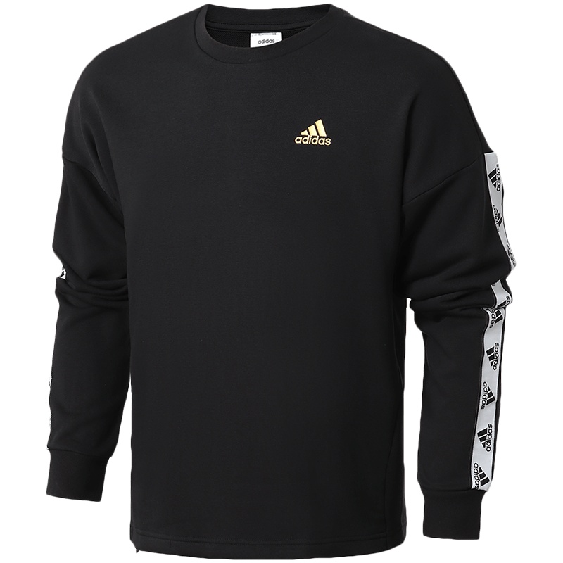 阿迪达斯男服卫衣针织圆领套头衫卫衣休闲运动服GL2215