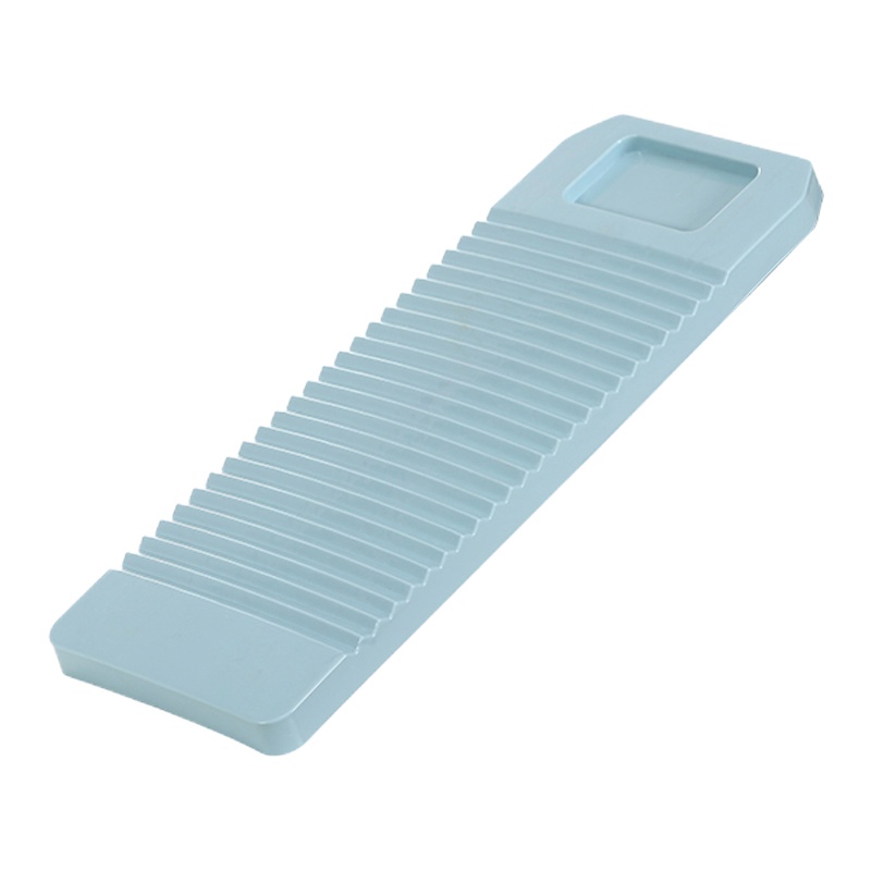 家用搓衣板加厚防滑宿舍 纳丽雅洗衣板 洗衣服婴儿大小号洗衣搓板 湖蓝色(中号)用于脸盆/台盆