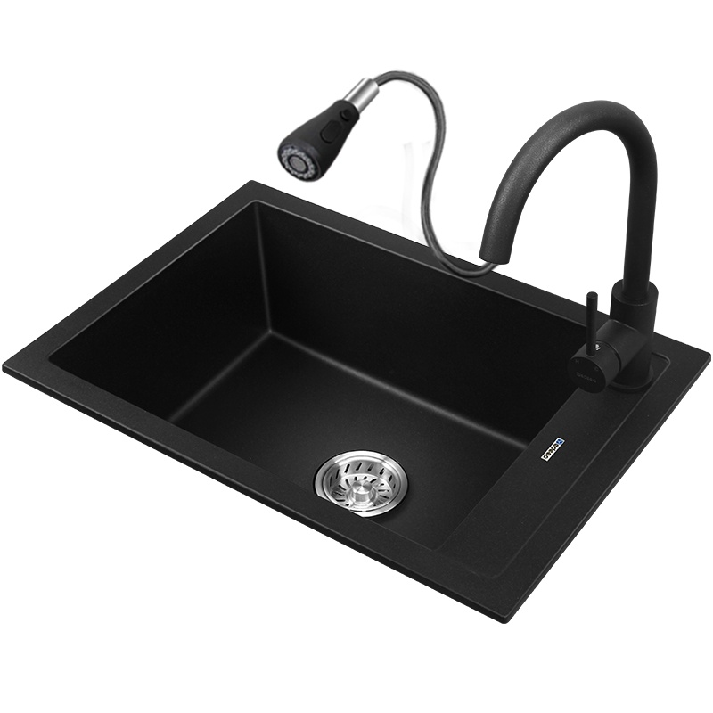 意大利进口意狄讴厨房侧面龙头7081SY水池石英石水槽洗菜盆套餐