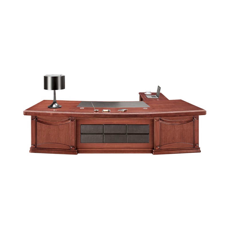 盛世之家 办公家具老板桌椅组合办公桌简约现代板式大班台总裁桌经理主管桌 大班台P-N2K321