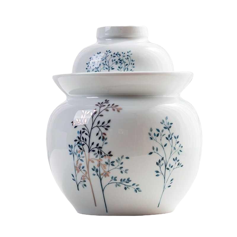 泡菜坛3.5 斤装+不锈钢筷子1双