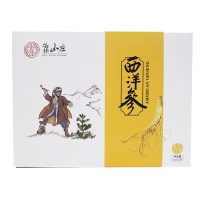 靠山庄西洋参片100g/盒 西洋参含片 西洋参切片 人参 花旗参片 西洋参含片 西洋参