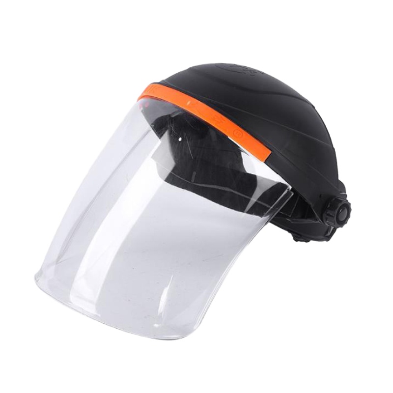 头戴焊接焊帽 焊接防护面罩有机面罩