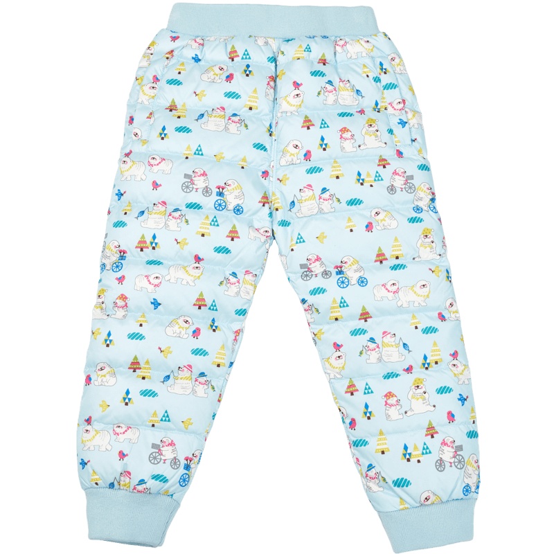 波司登童装新款冬印花男女童保暖中小童宝宝卡通羽绒裤