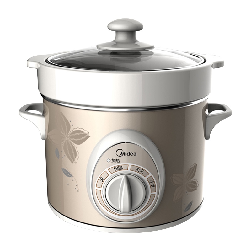 美的 电炖锅 白瓷内胆多功能煲汤 XTL483 (个)