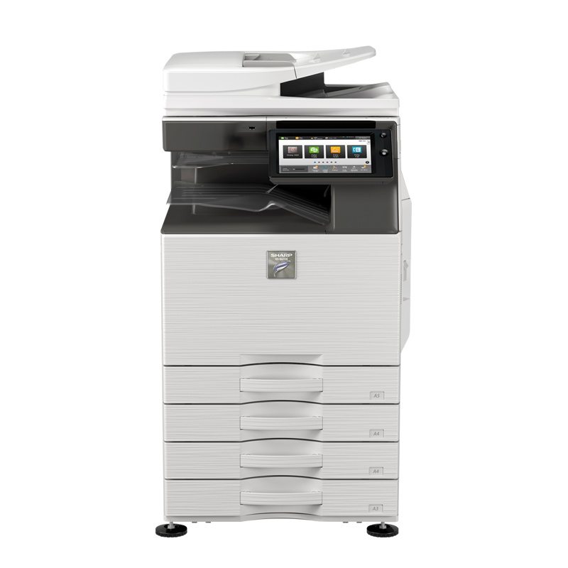 夏普(sharp)MX-B6053R黑白A3激光打印机复印机数码复合机a3a4多功能打印复印扫描一体机(标配含双面输稿器加三层纸盒)