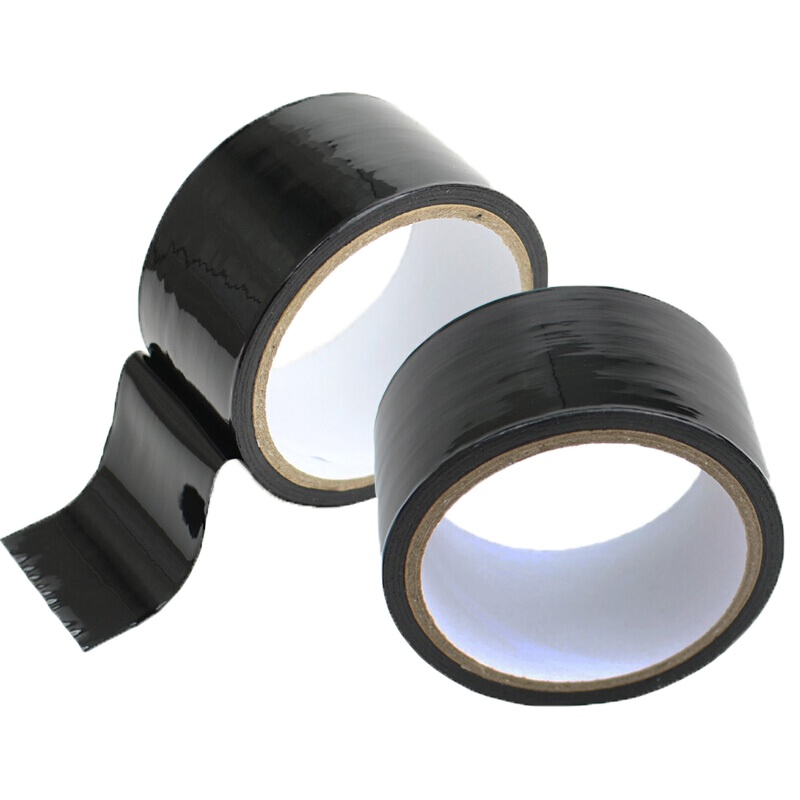 千度蜜 女用SM 捆绑绳静电胶带 女性床上捆扎束缚带捆扎绳情趣性用品 静电胶带 黑色