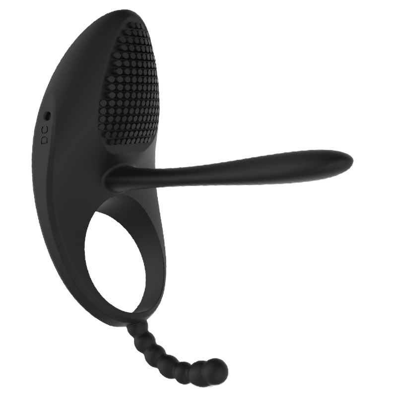 谜姬百变萌宠震动延时套环 男女夫妻共用震动按摩延时套环成人情趣用品情侣调情锁精环性用品另类玩具充电双震